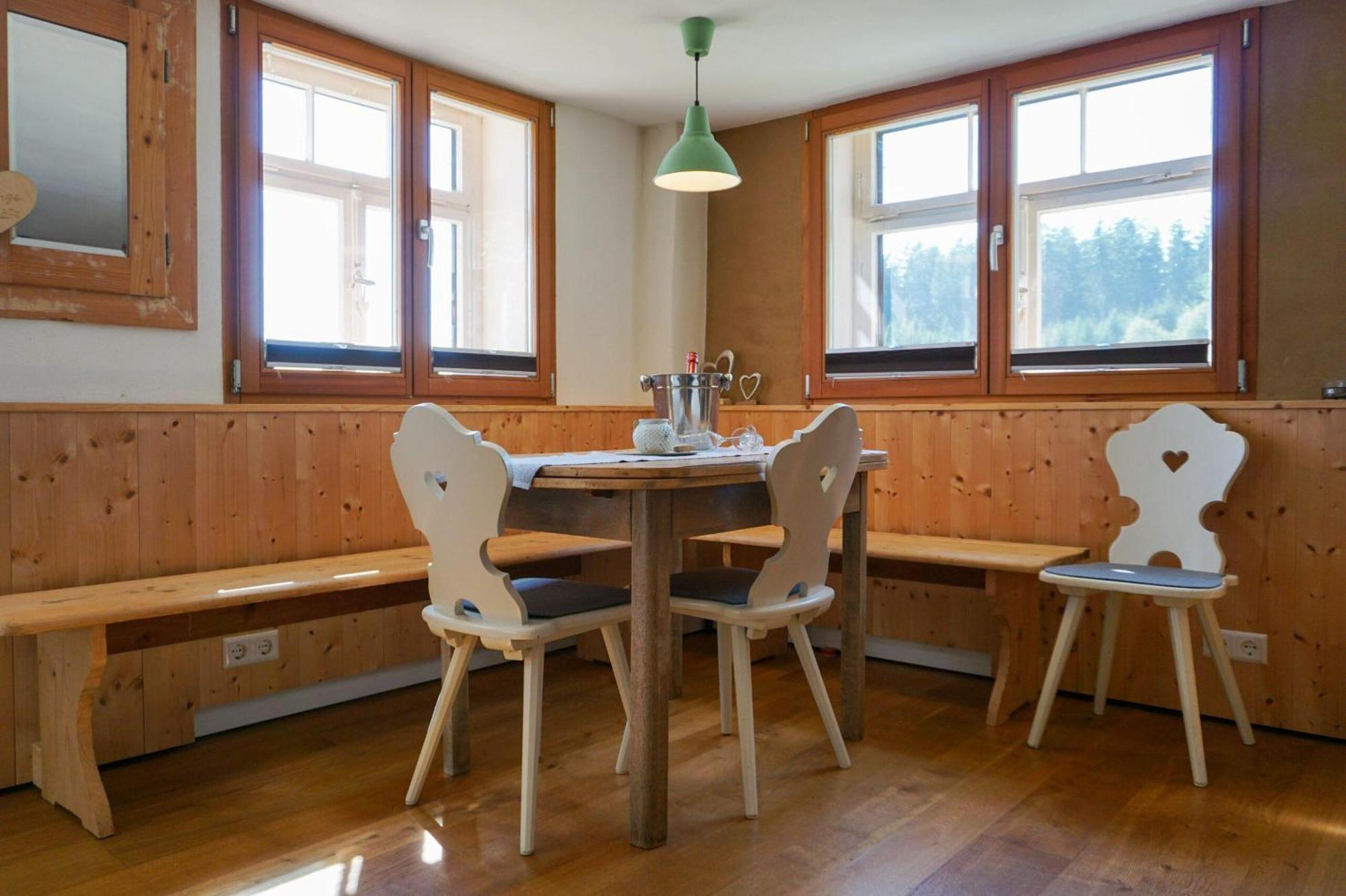 Humberg 5Sterne Ferienwohnung Im Fachwerk Mit Bergblick In Alleinlage Und Grossem Garten, Infrarotkabine מראה חיצוני תמונה
